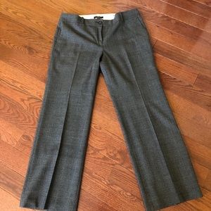 Ann Taylor Wide Leg Tweed Slacks